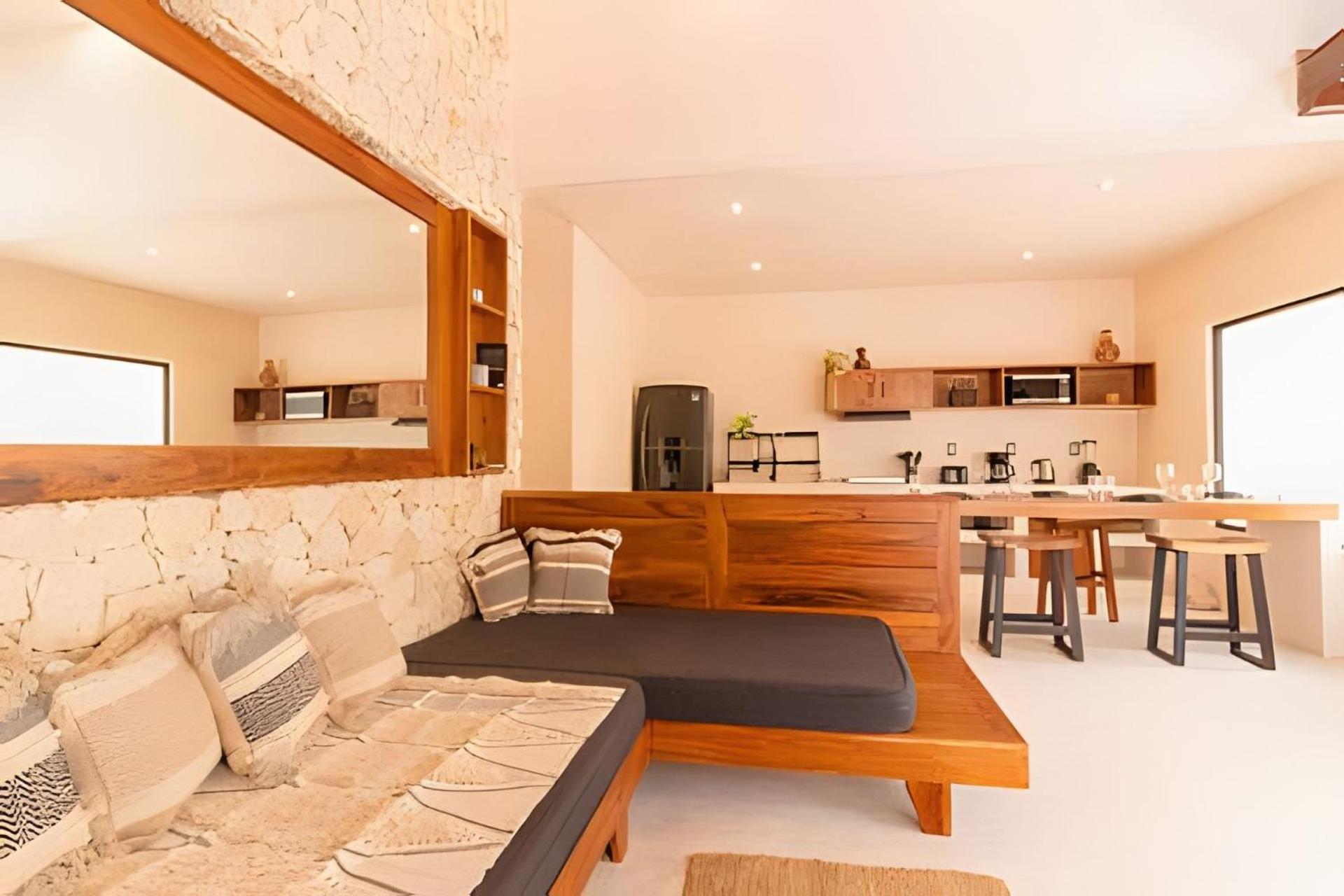 Casa De Piedra - Departamentos Bacalar- Lejlighed Eksteriør billede