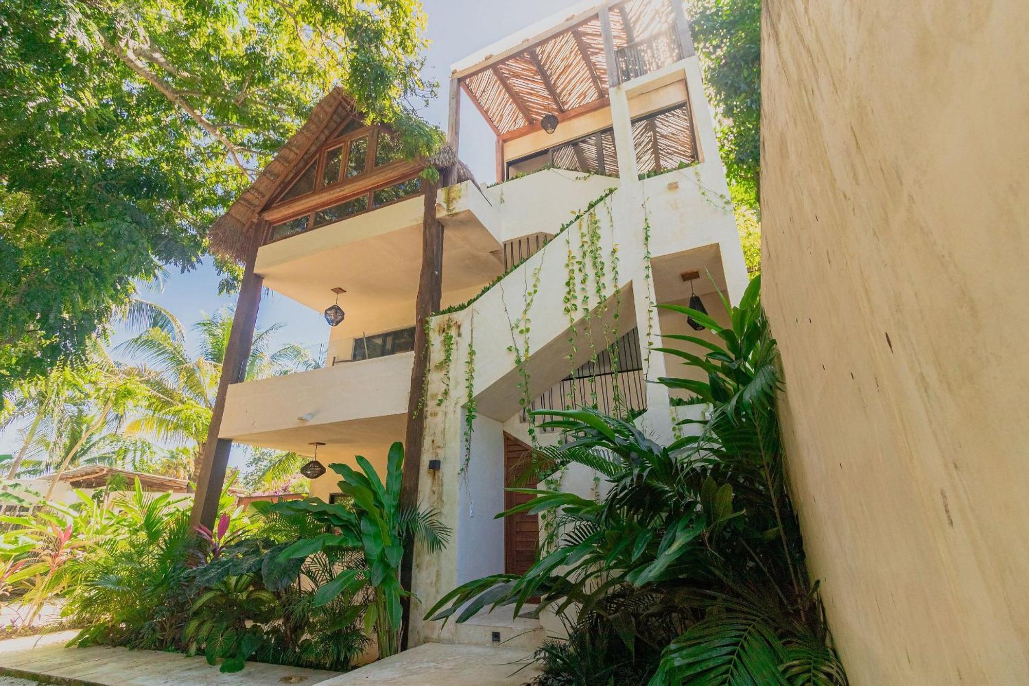 Casa De Piedra - Departamentos Bacalar- Lejlighed Eksteriør billede
